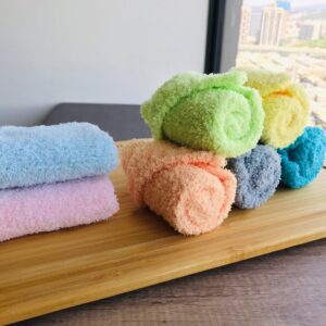 小方巾10入/組(顏色隨機)