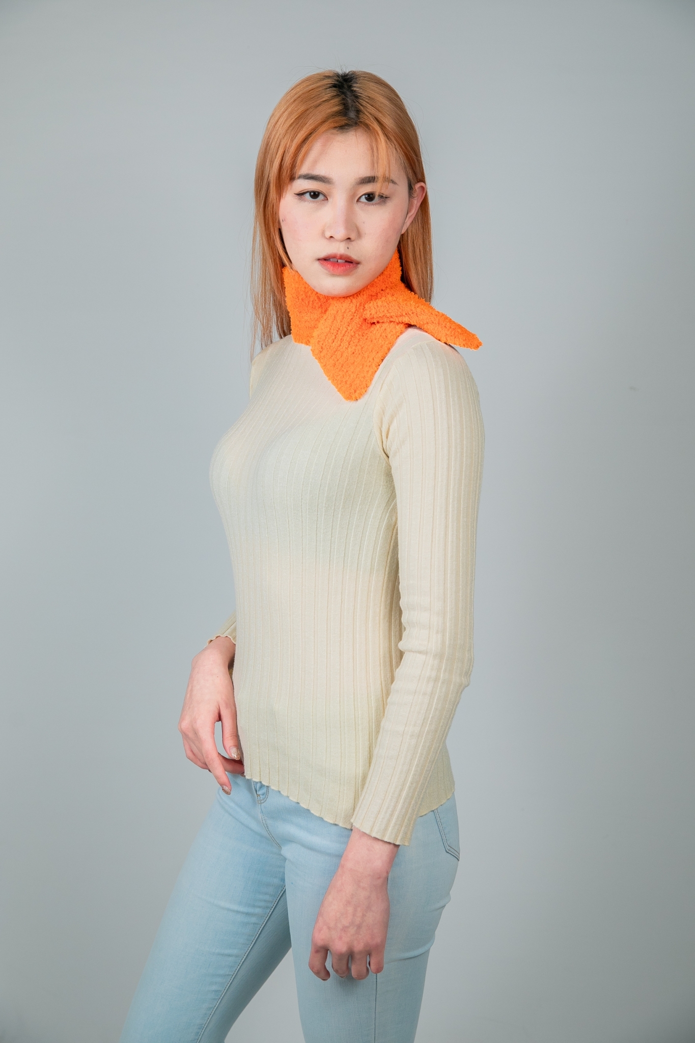 圍巾/頭巾10入/組(顏色隨機)：圖片 6